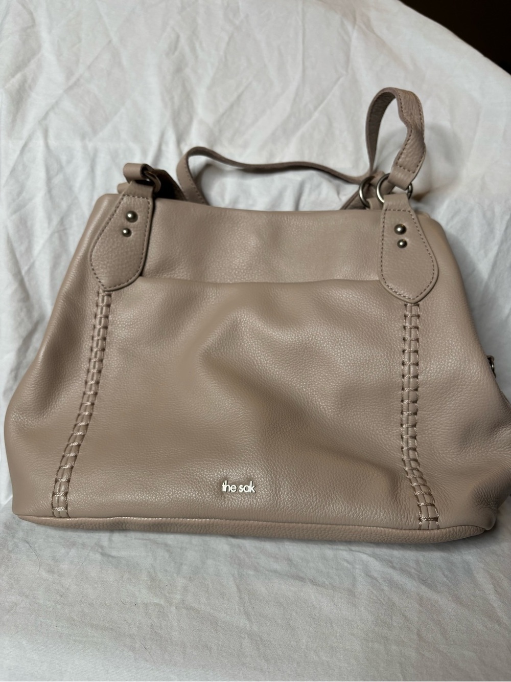 The sak Melrose Satchel in Sand. Brand New.